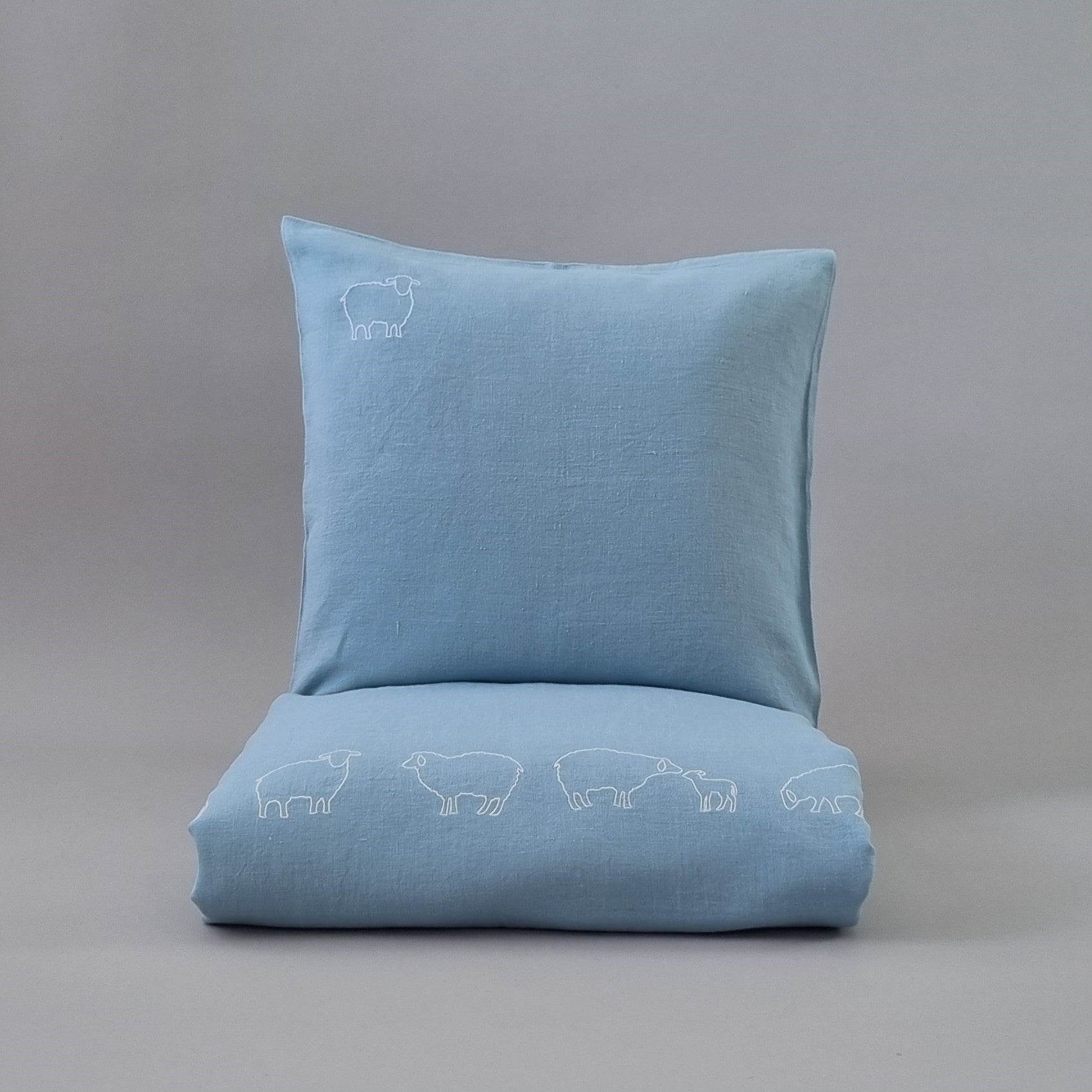 Leinenbettwäsche für Kinder (GOTS) - (80x80, 135x200, 100x135)